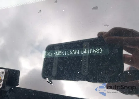 2020 Hyundai Kona Se из США, поврежденный, VIN KM8K1CAA8LU416689